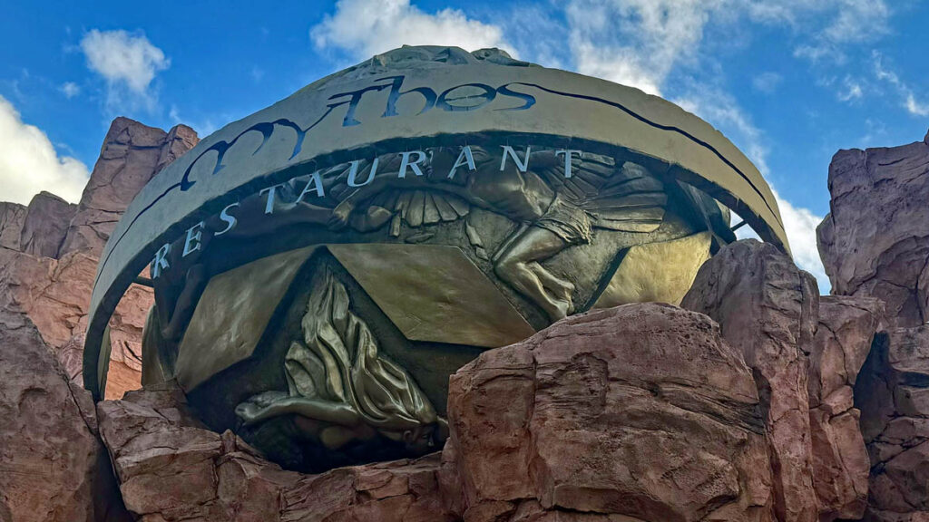 universal mythos restaurant