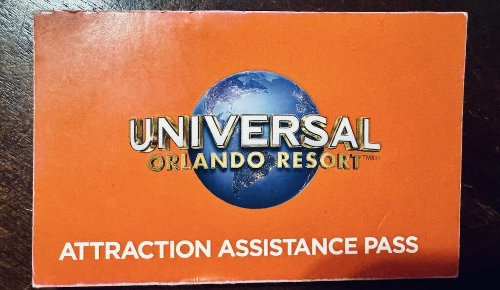 AAP Universal Attraction Assistance Pass picture
