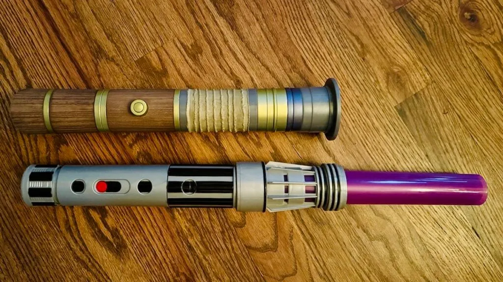 New vs old Lightsabers