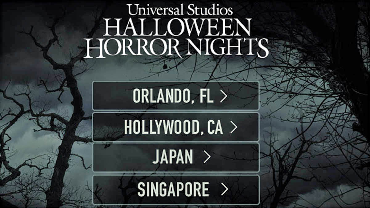 halloween horror nights locations