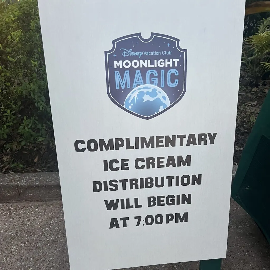 moonlight magic ice cream sign