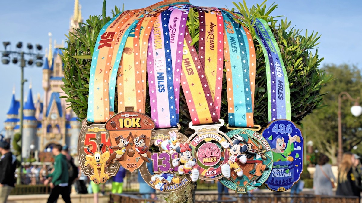 runDisney marathon weekend medals