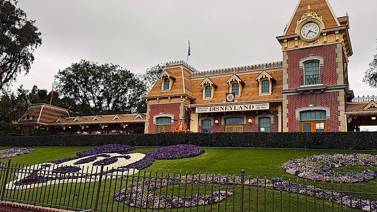 Disneyland entrance