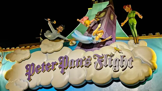 Peter Pan's Flight at Disney World Set for Refurbishment