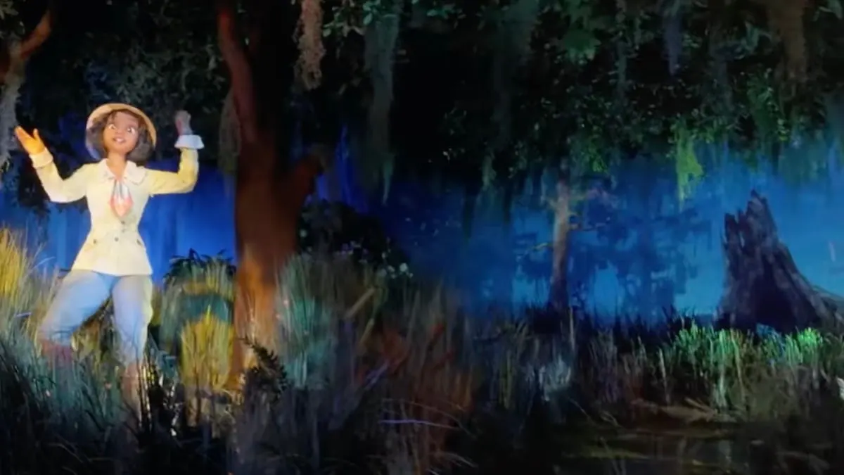 Tiana's Bayou Adventure Easter Egg