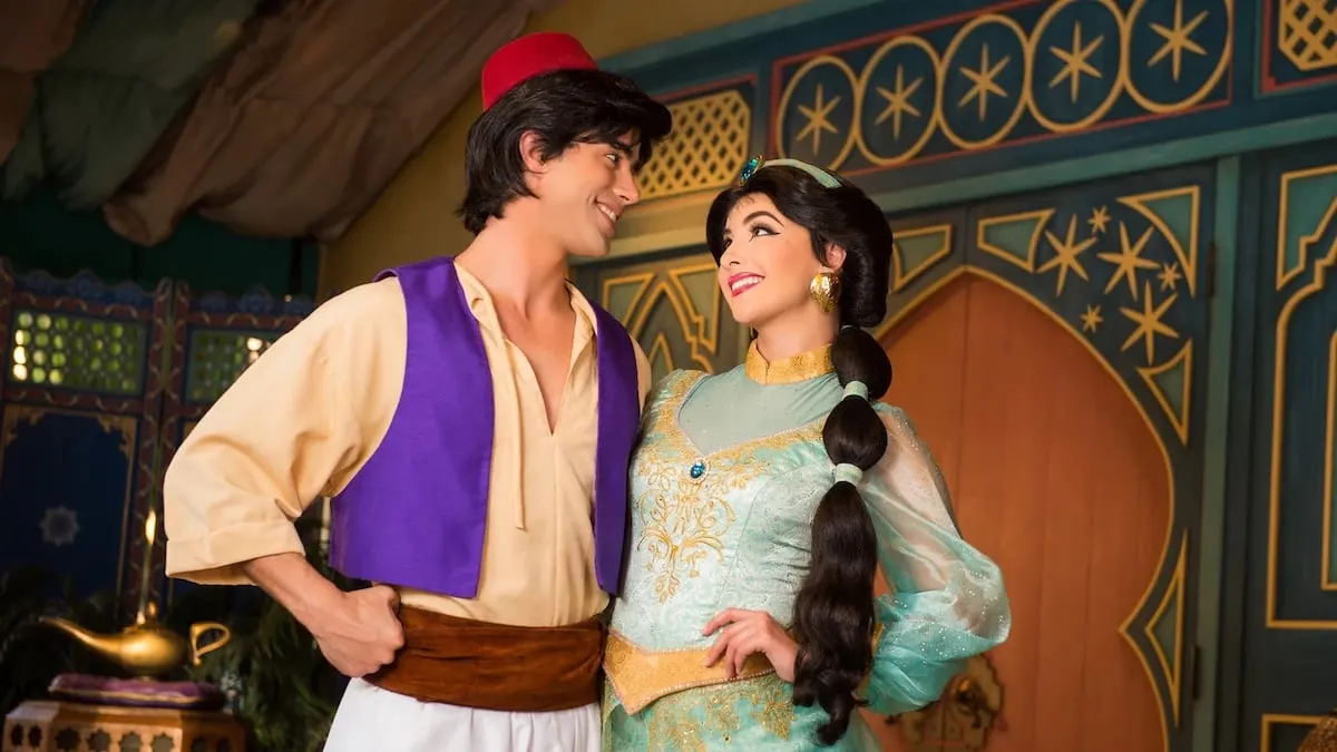 Aladdin and Jasmine