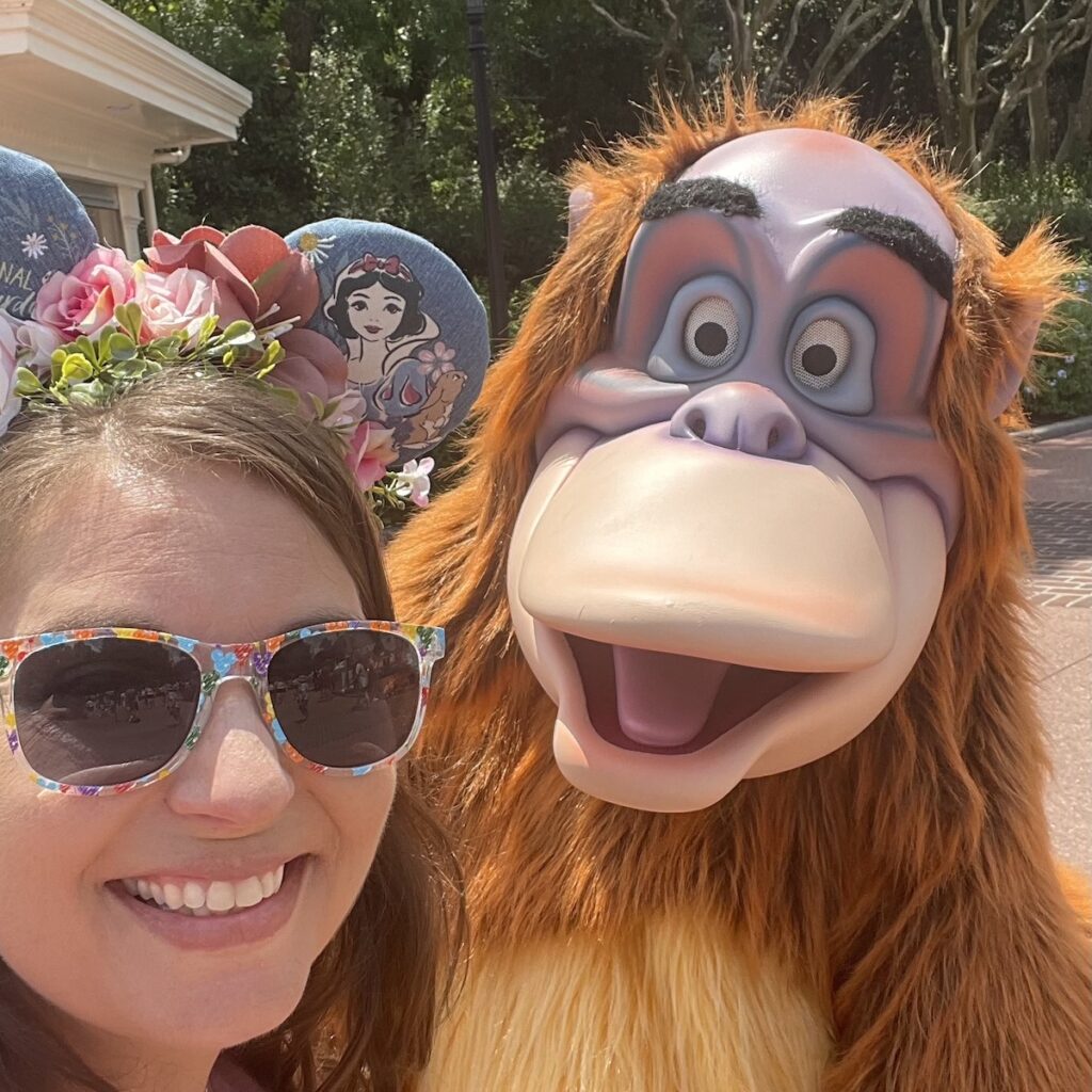King Louie character training