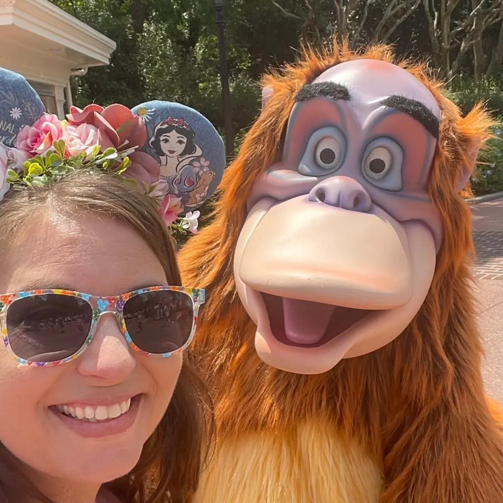 King Louie character training