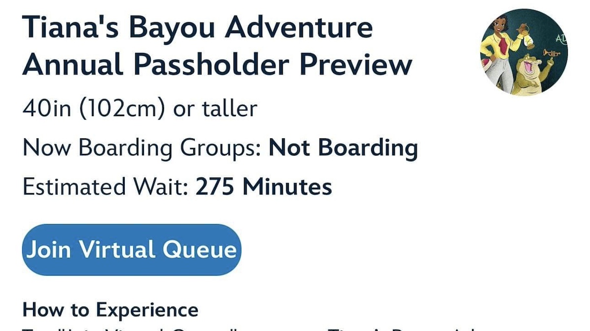 tianasbayouadventurevirtualqueue