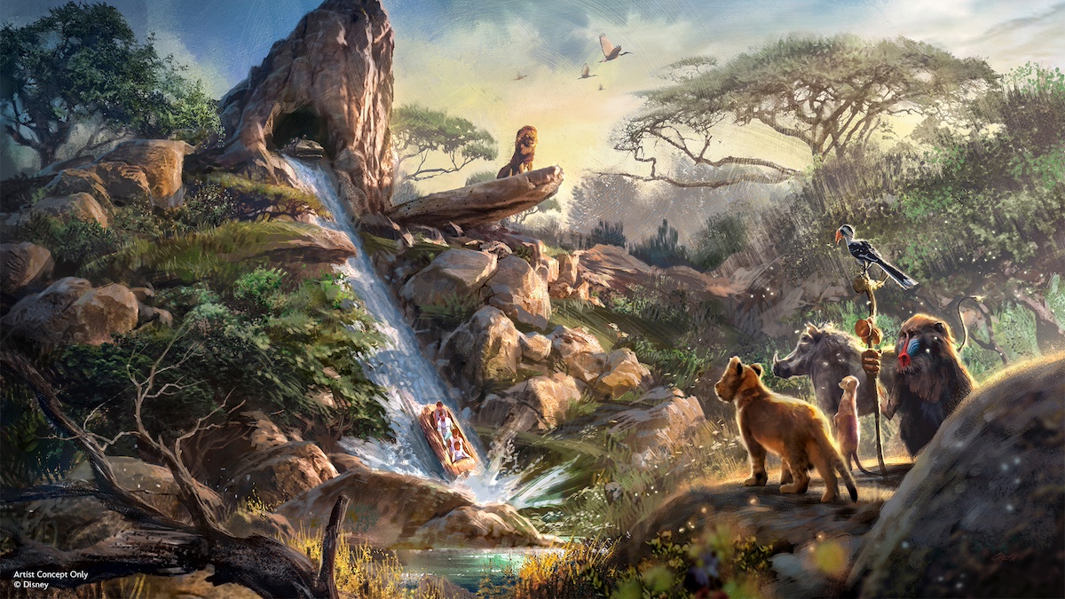 A Sneak Peek at Disney's New Lion King Ride