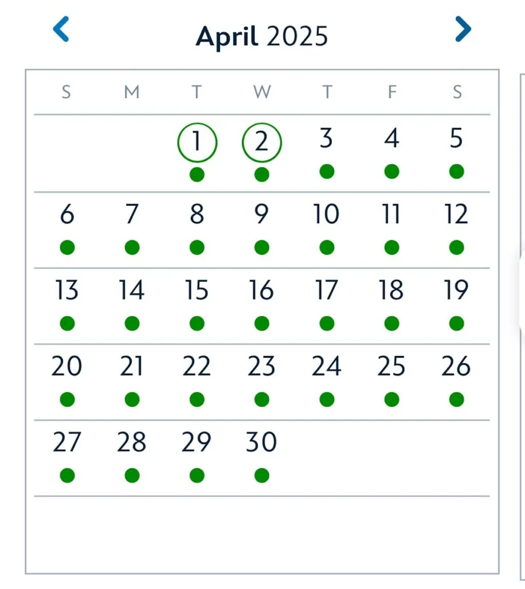 April good to go 2025
