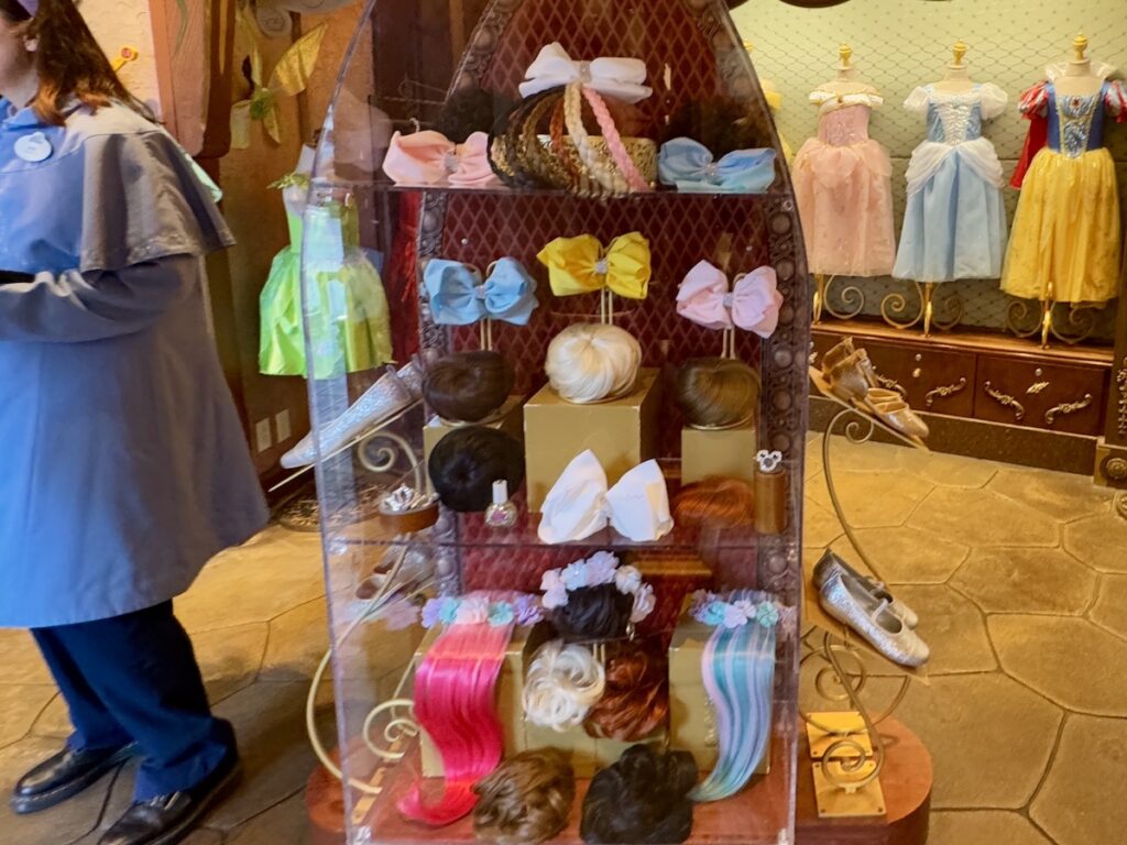 What hairstyles are at Bibbidi Bobbidi Boutique