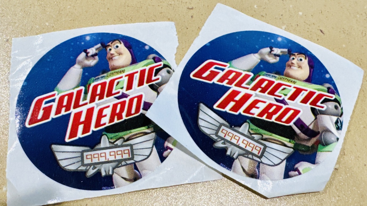 Galactic Hero stickers