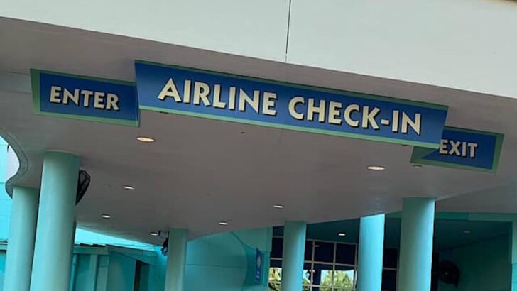 Disney World Resort Airline Check-in Returning in Phases