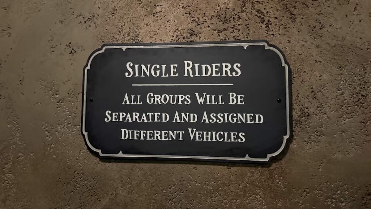 Walt Disney World Makes Helpful Update for Single Riders