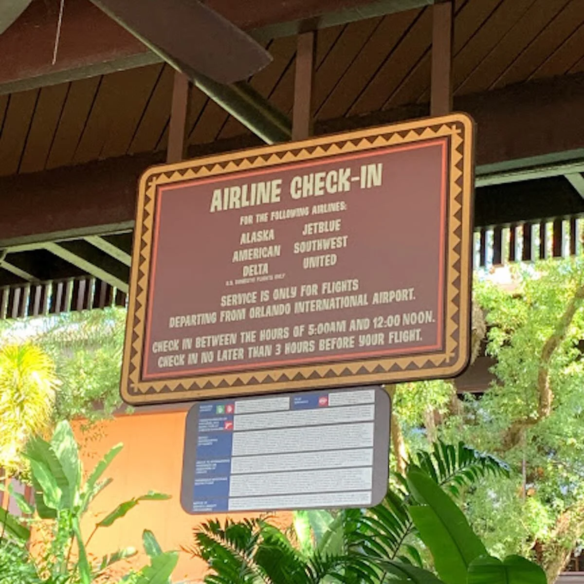airline check-in