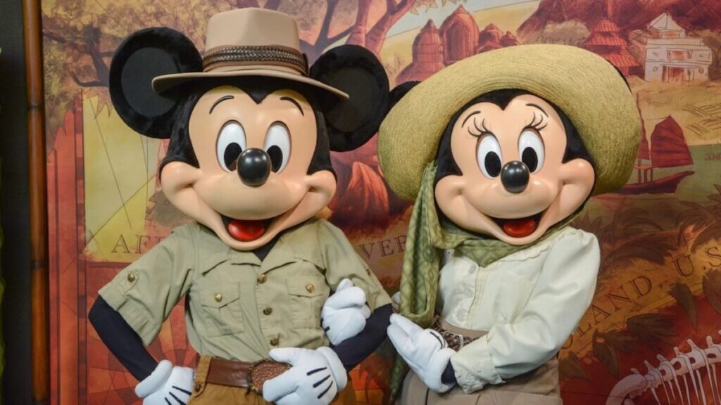 Characters Arrive at Disney World for Earth Day