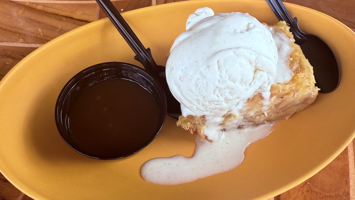 Where You Can Find The Coconut Pineapple Bread Pudding as a Secret Menu Item