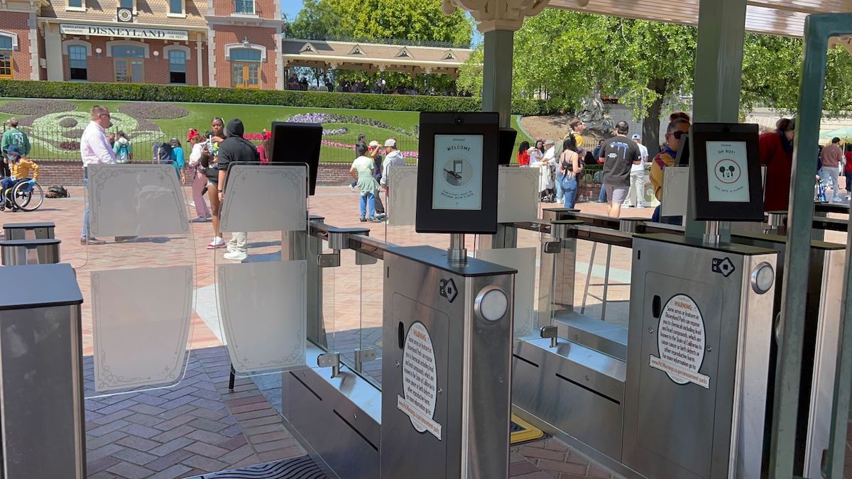 Disneyland Entrance
