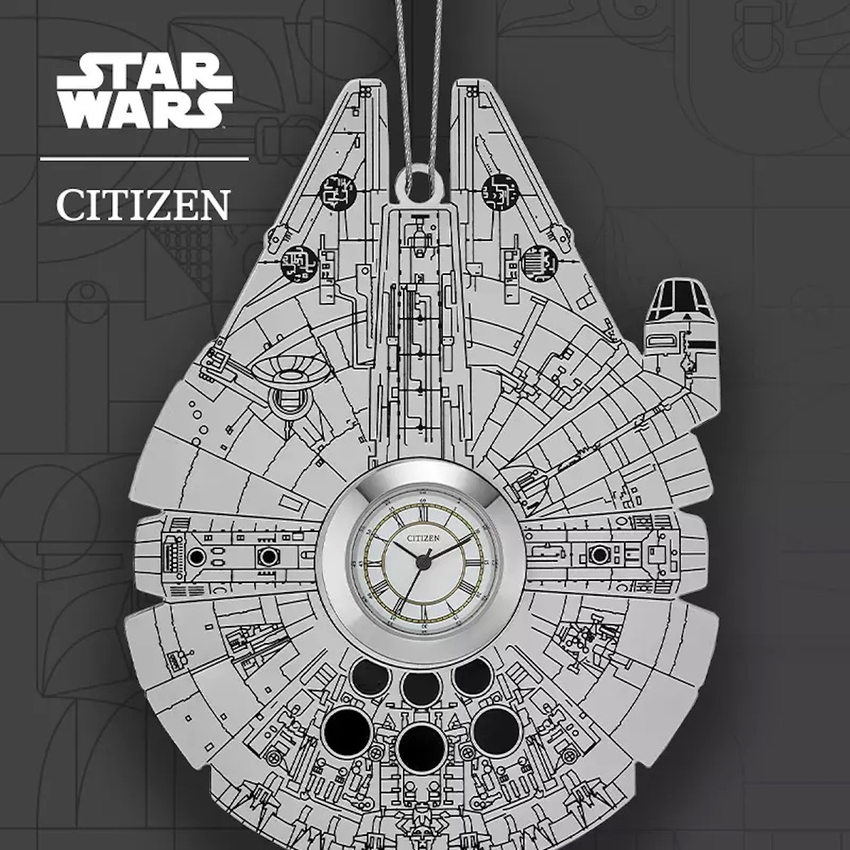 Millennium Falcon clock