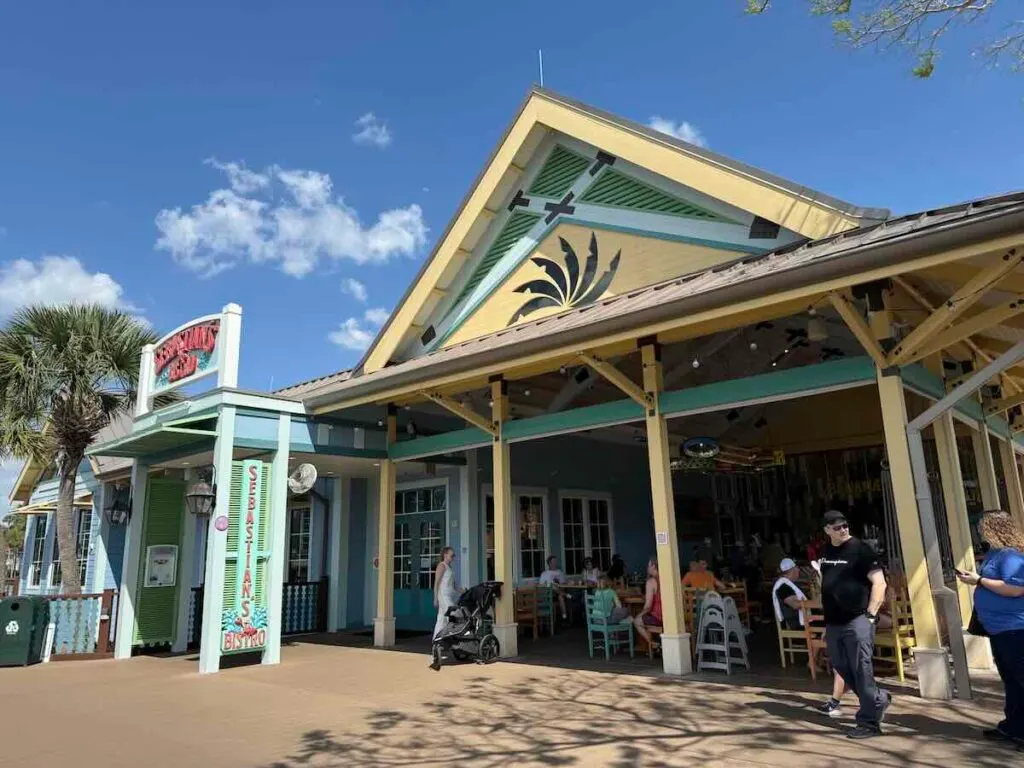 banana cabana outside