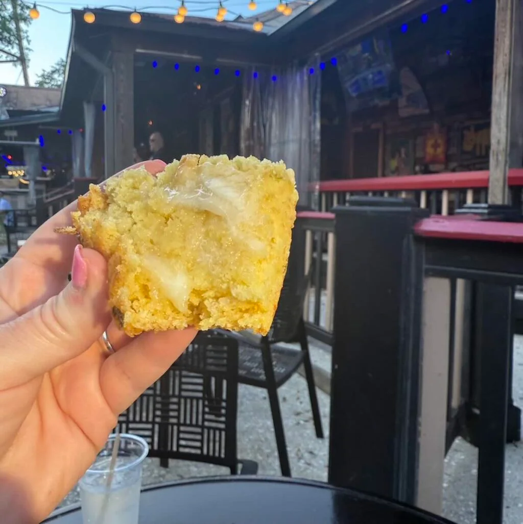 house of blues slice of corn bread