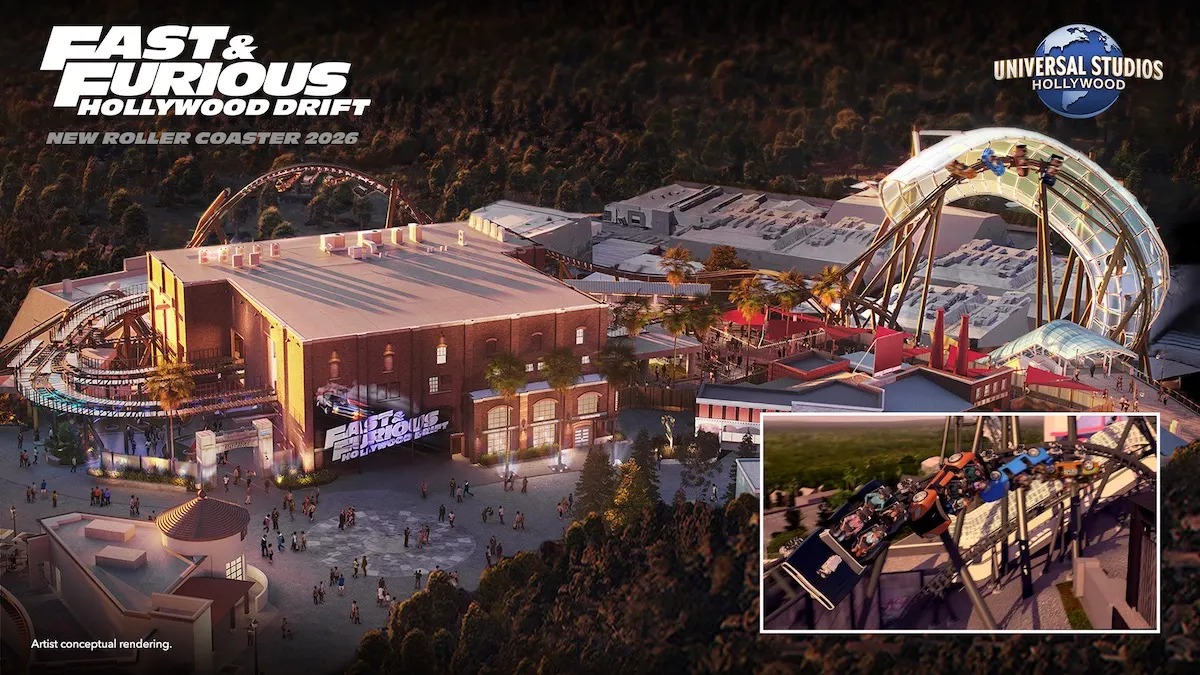 Fast and Furious ride concept art