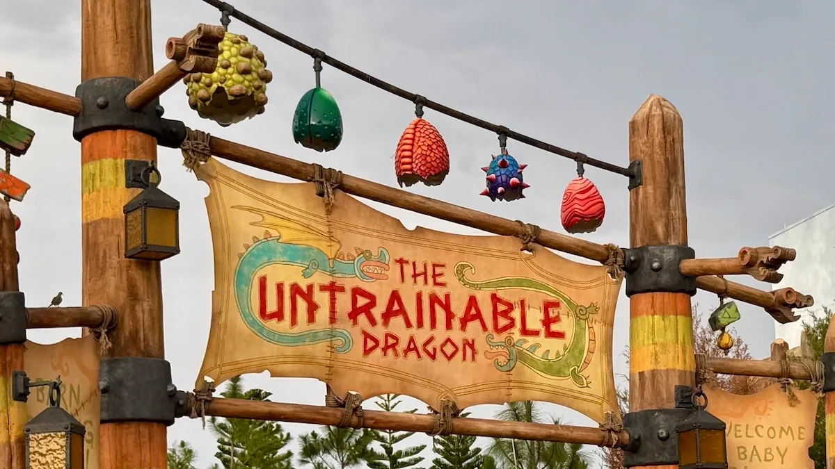 Epic Universe show Untrainable Dragon