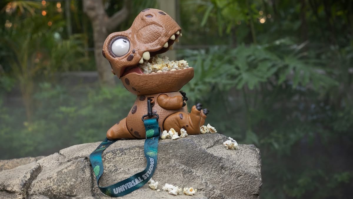 Dinosaur Fans Need this New T-Rex Popcorn Bucket
