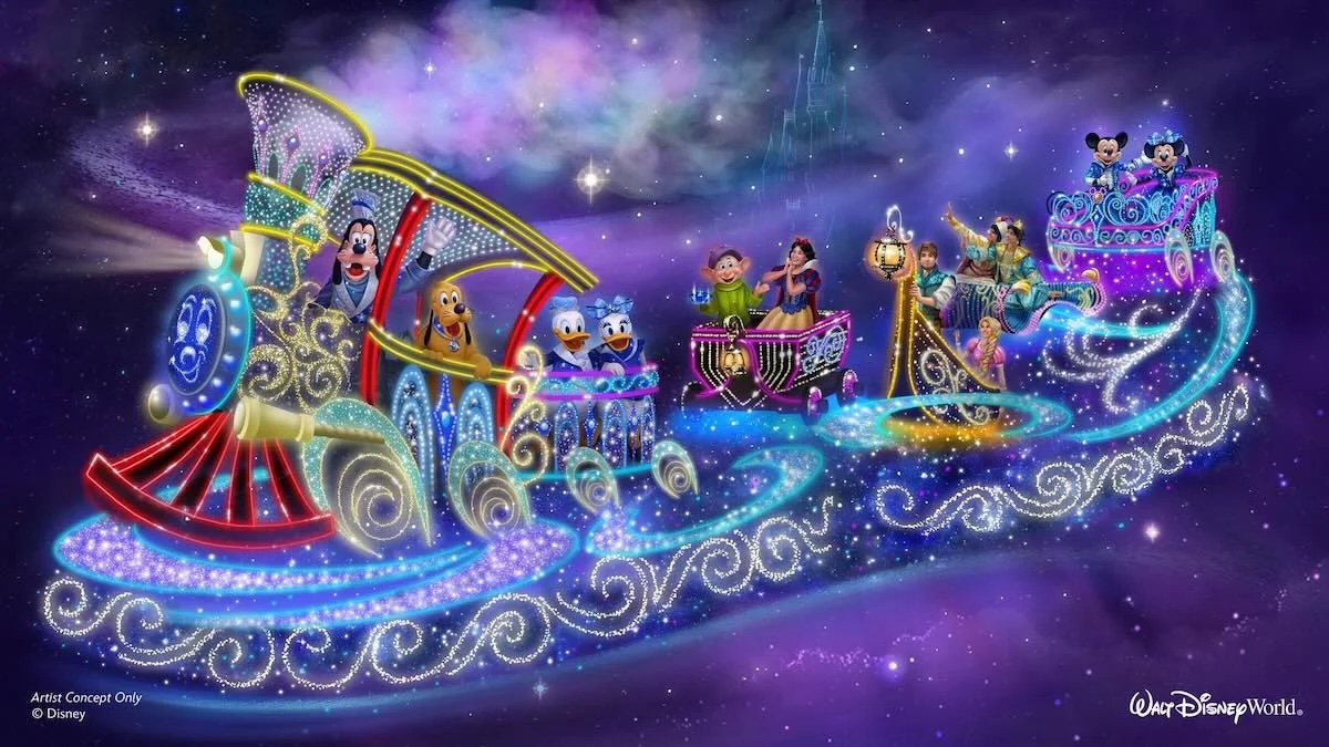 Breaking: Disney Starlight Parade Begins Tonight at Magic Kingdom