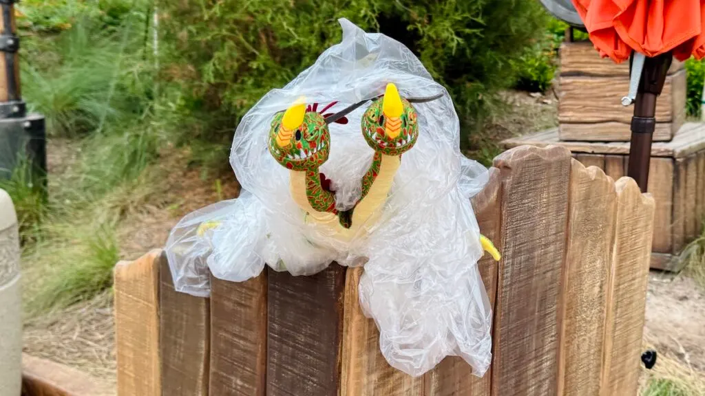 Picture of plush dragons epic universe