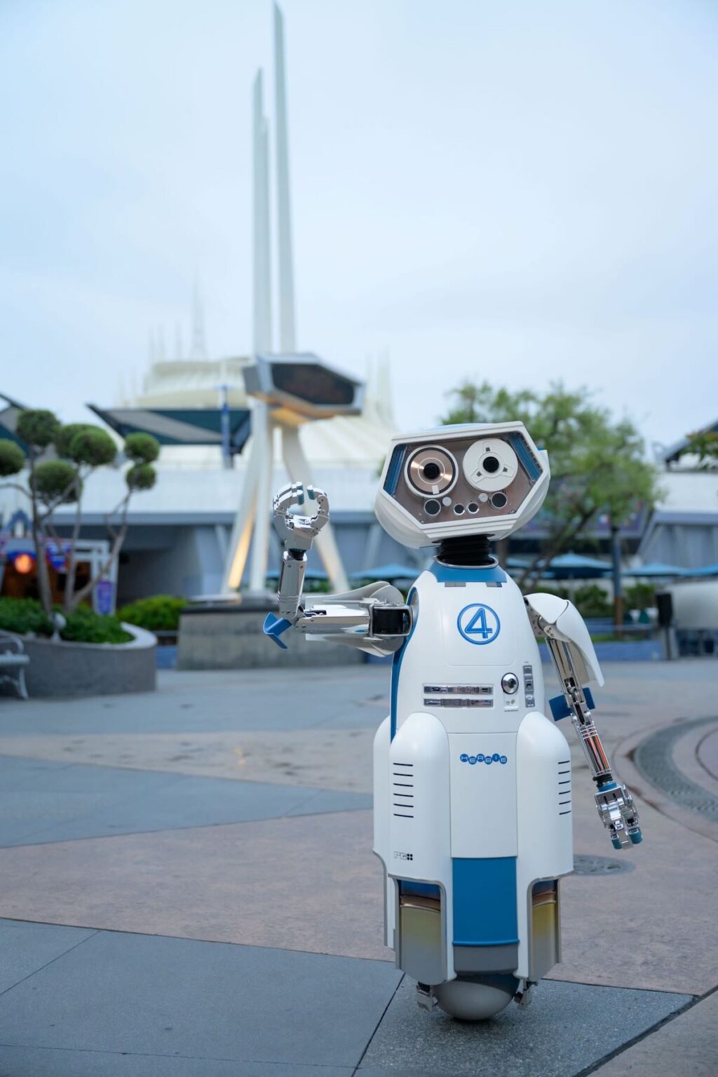 H.E.R.B.I.E.-in-Tomorrowland-at-Disneyland