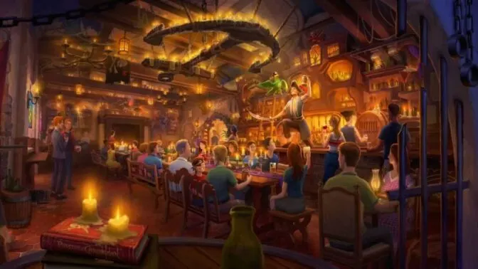 Take a Look Inside Magic Kingdom's Pirate-Inspired Lounge