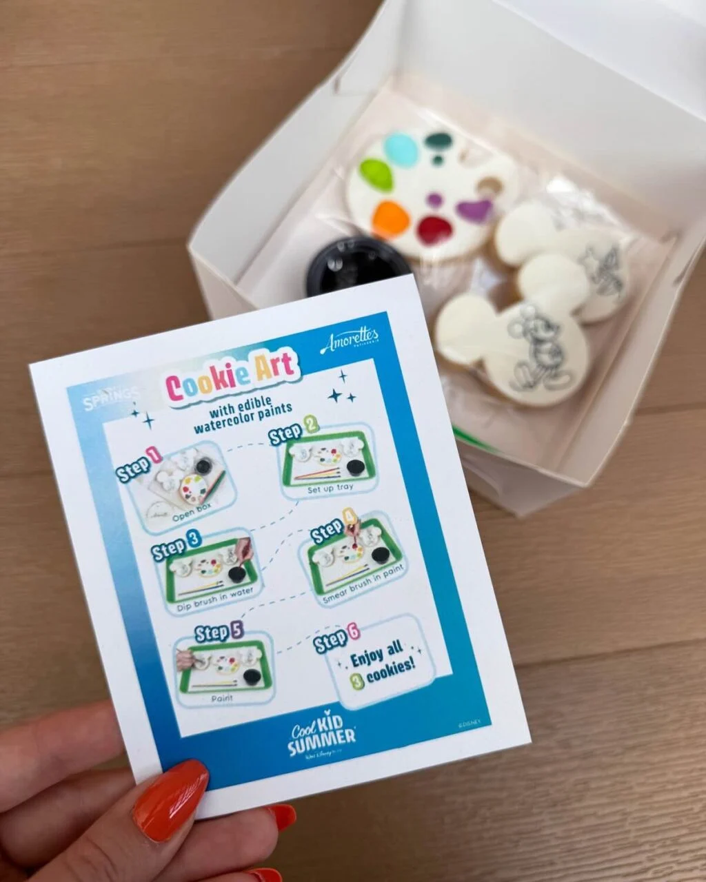 decorate your own cookie directions