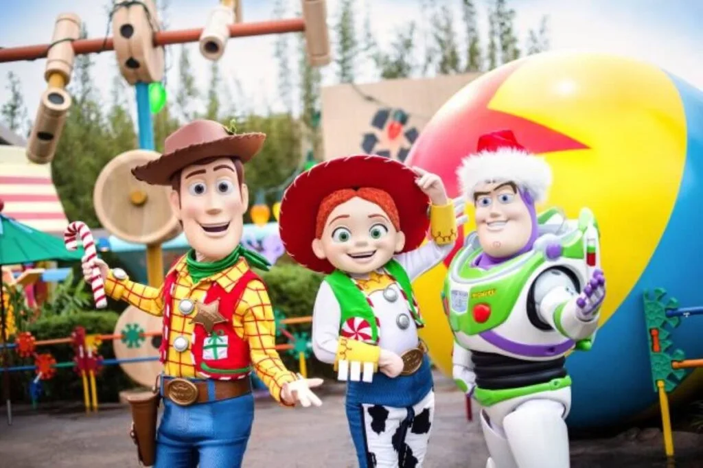 woody buzz jesse holiday