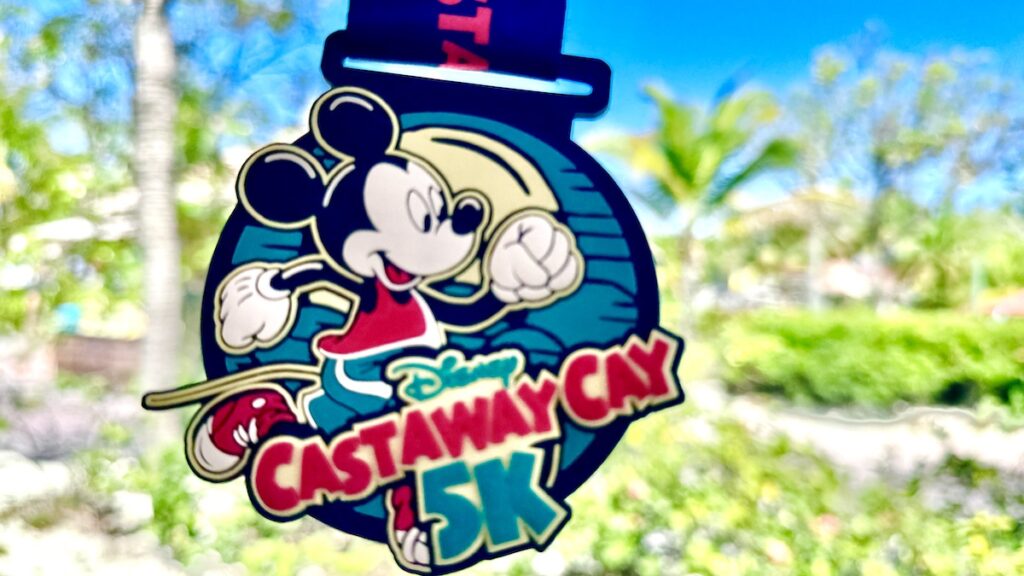 Picture of Castaway Cay 5K medal