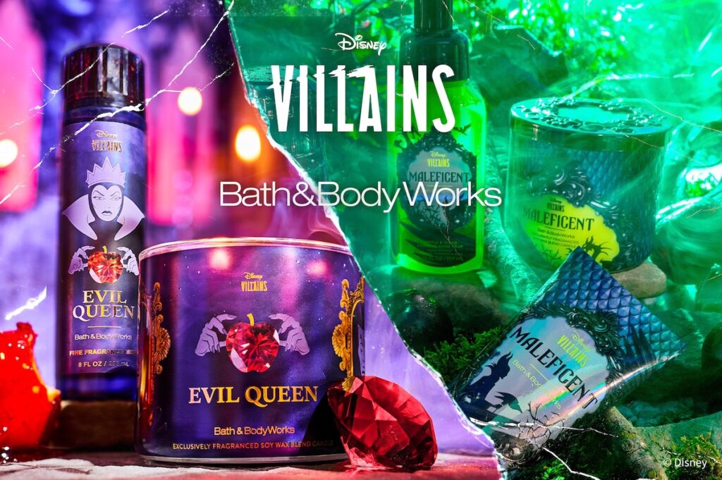 Disney Villains Line Bath and Body Works