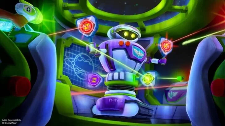 First Look: Buzz Lightyear's Space Ranger Spin Attraction