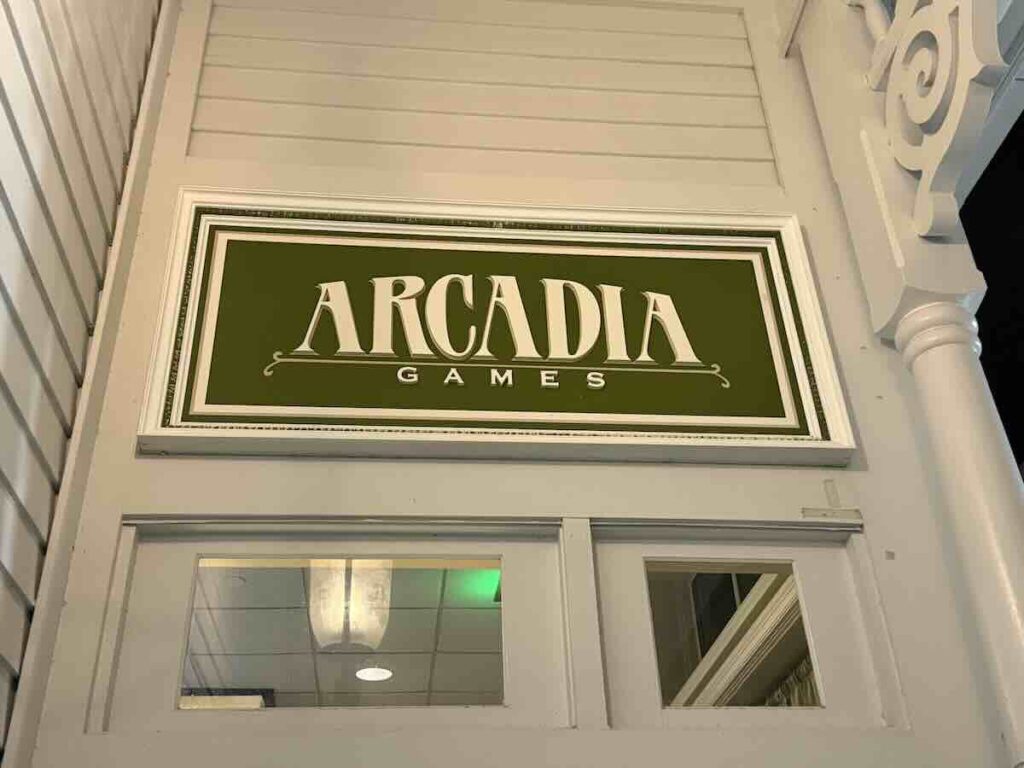 arcade at grand floridian