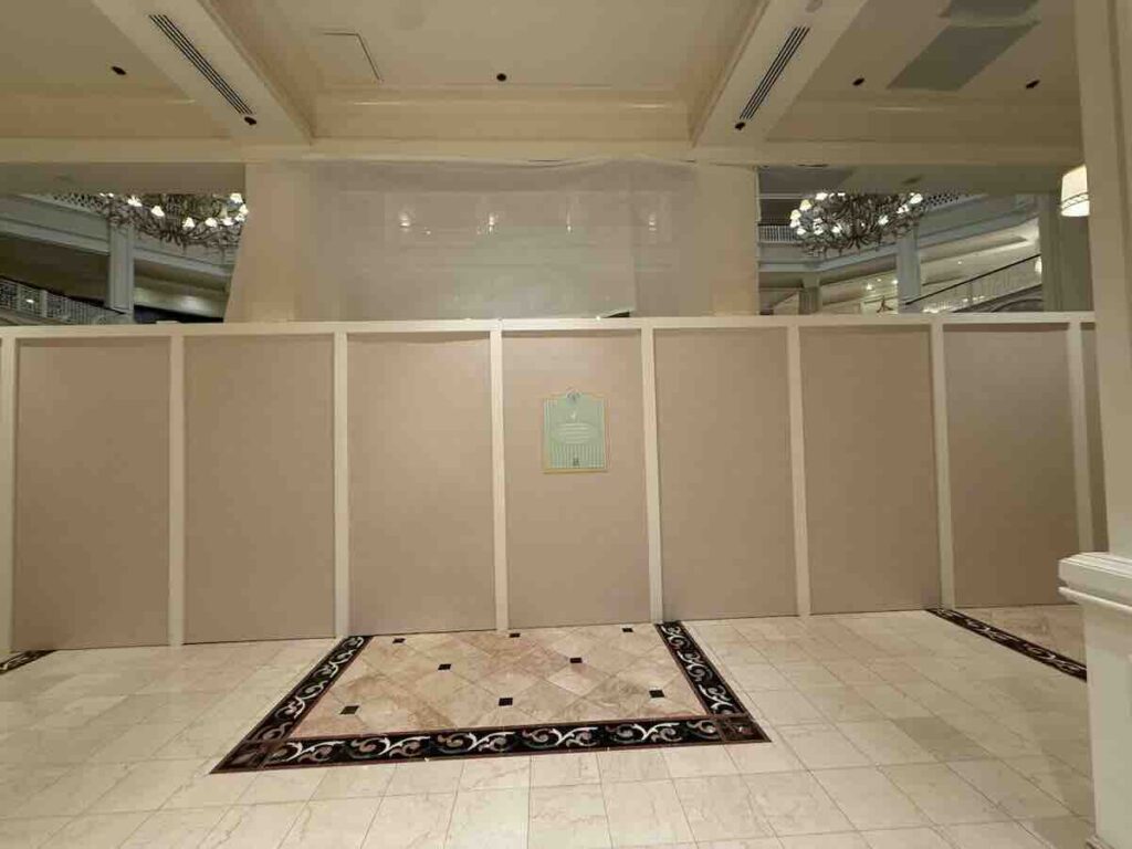 grand flo lobby refurb