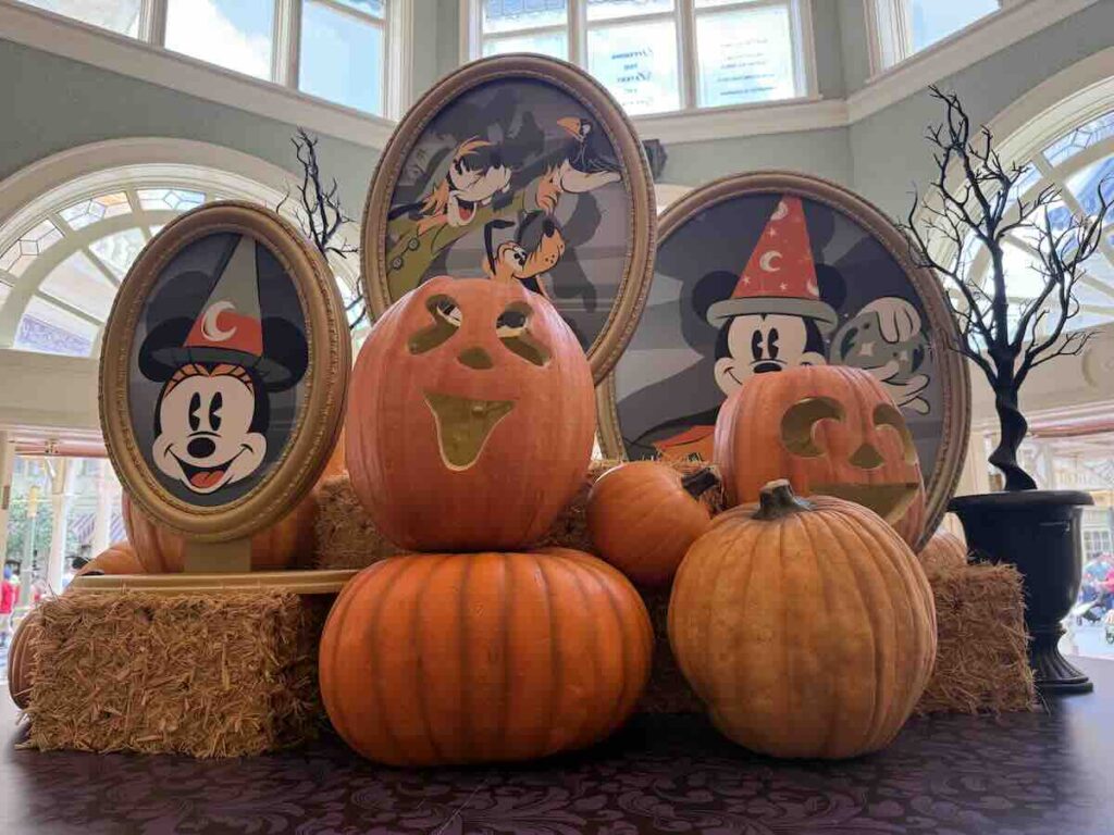 halloween display back