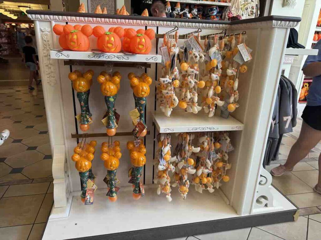 halloween lights and bubble wand