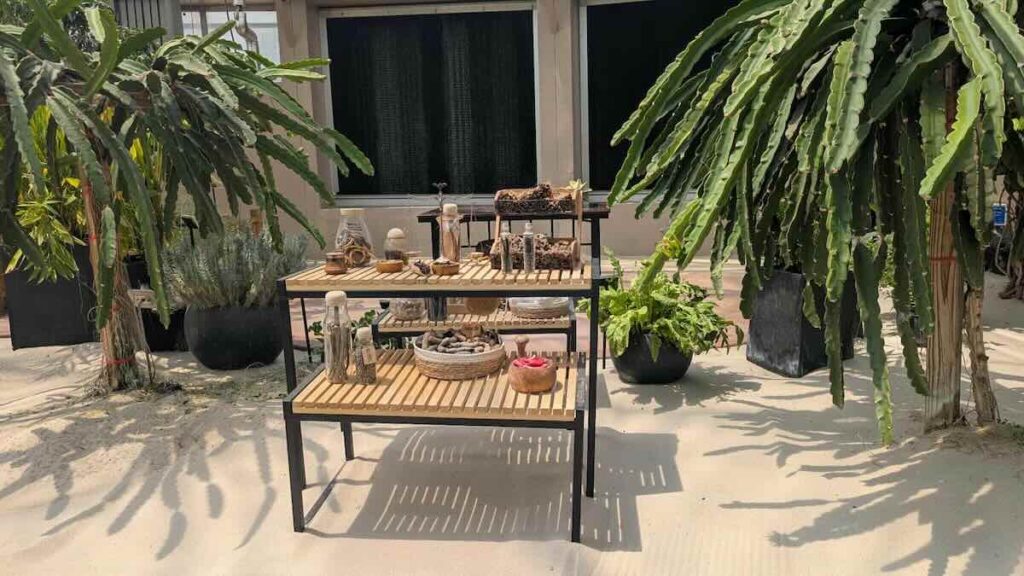 living with the land food and wine