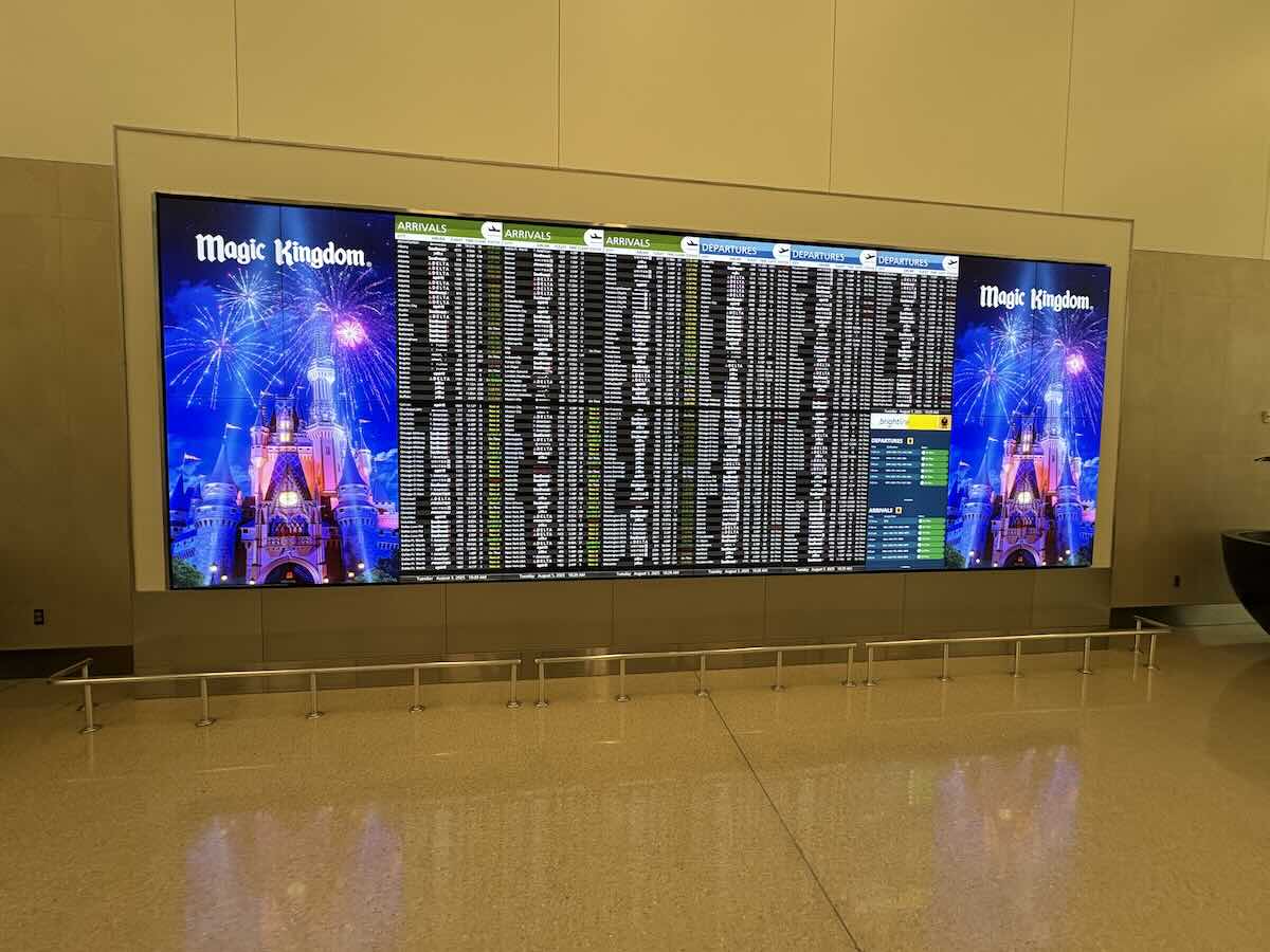 mco terminal c flight board