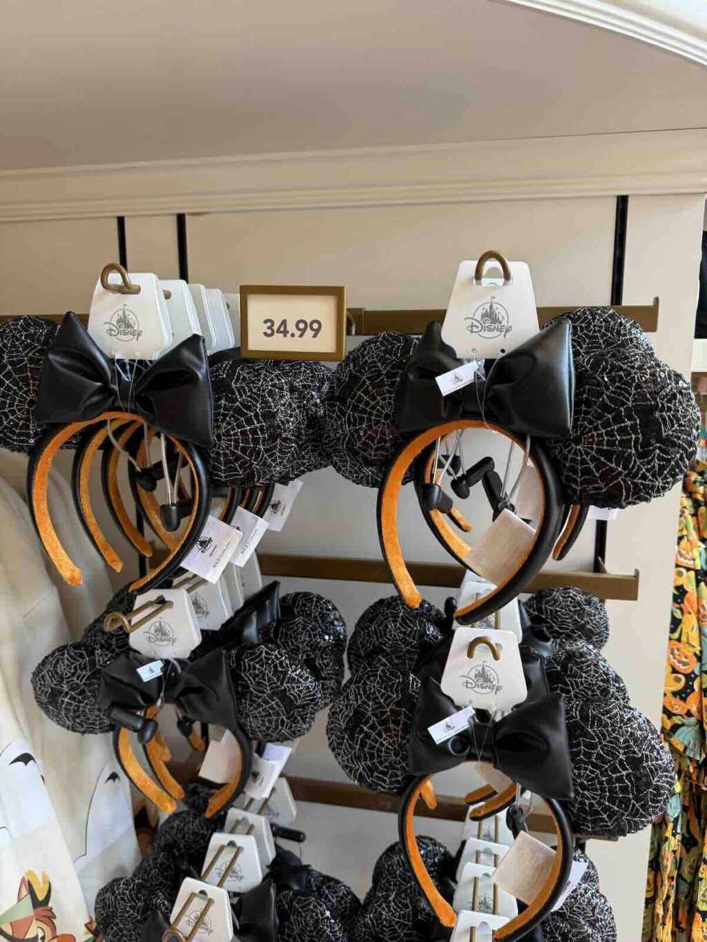minnie spider ears halloween