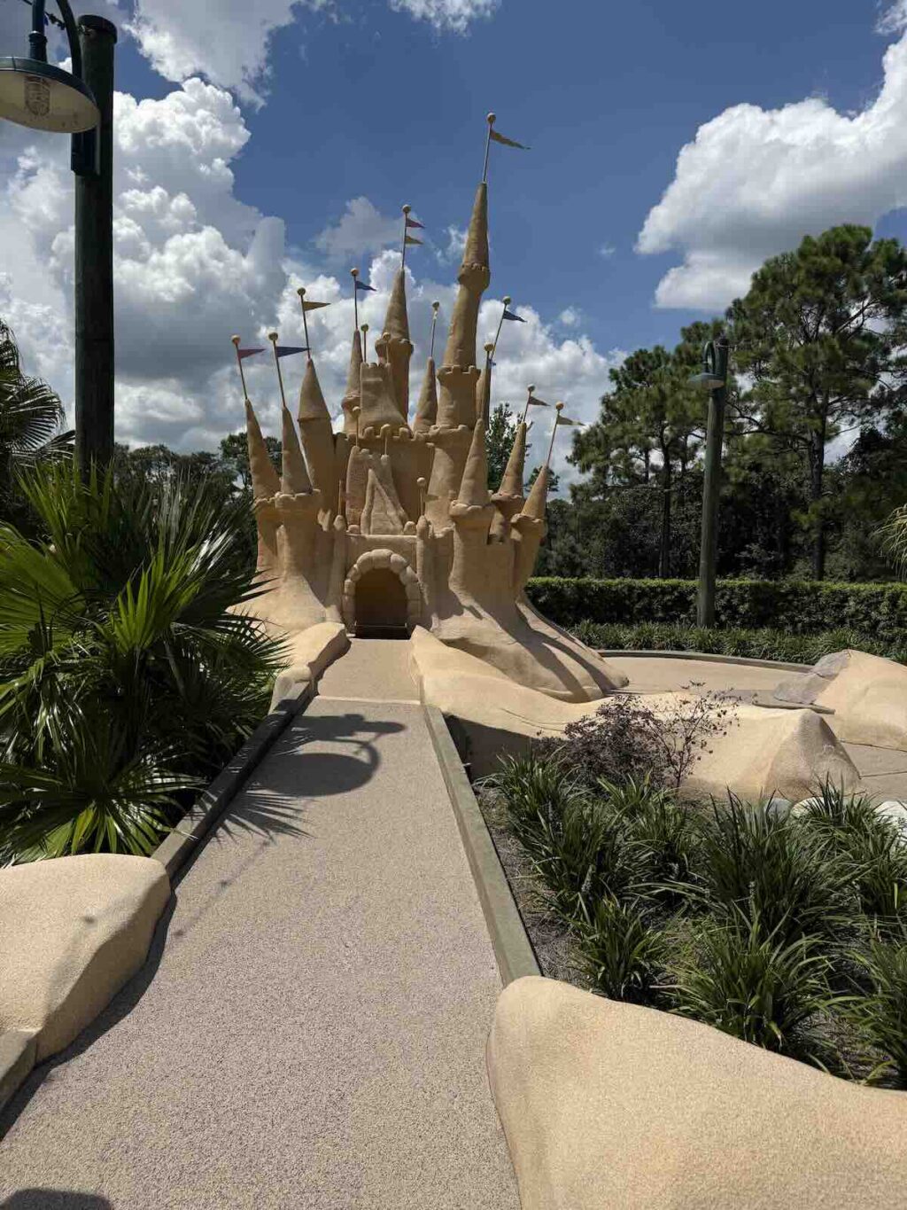 summerland mini golf castle