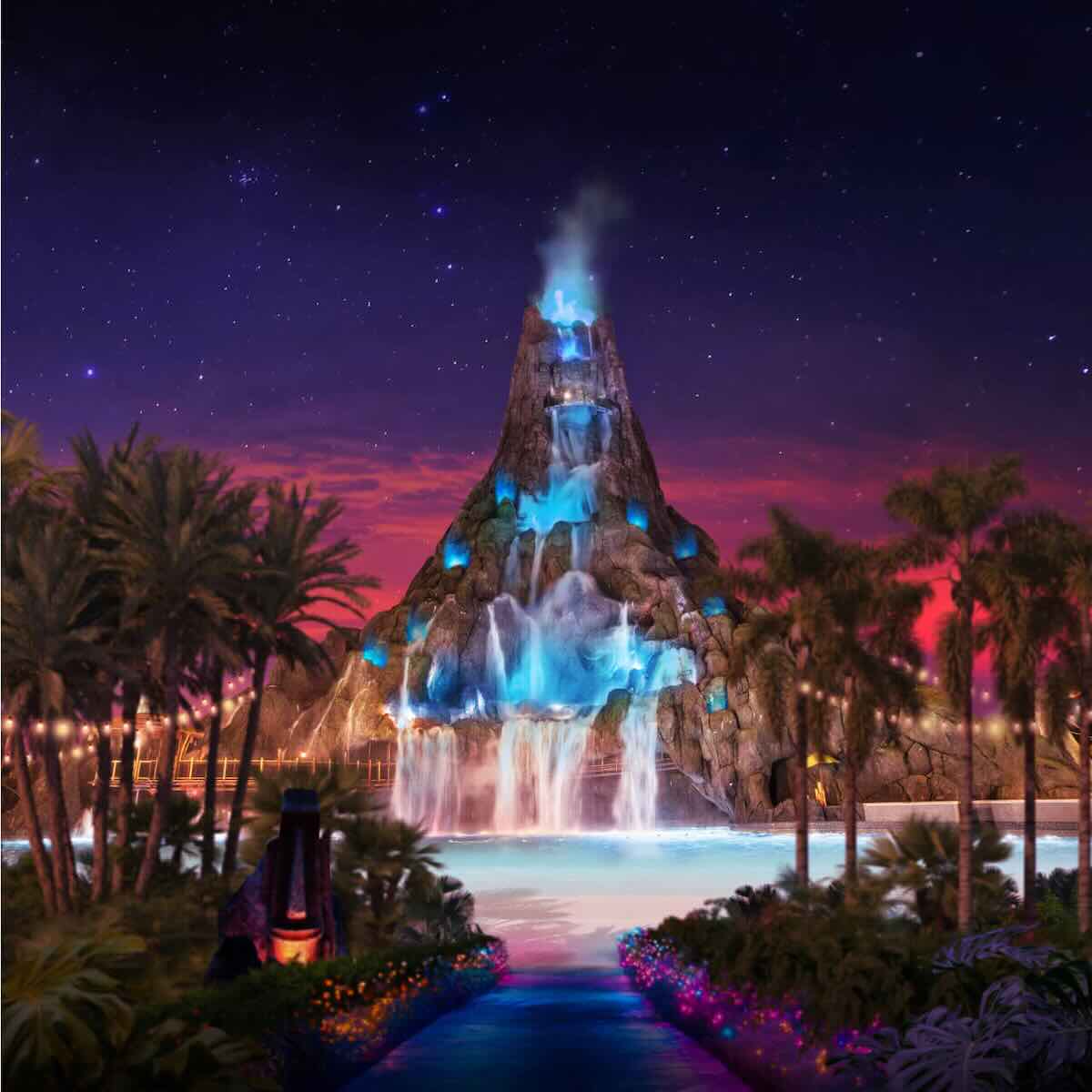 volcano bay nights