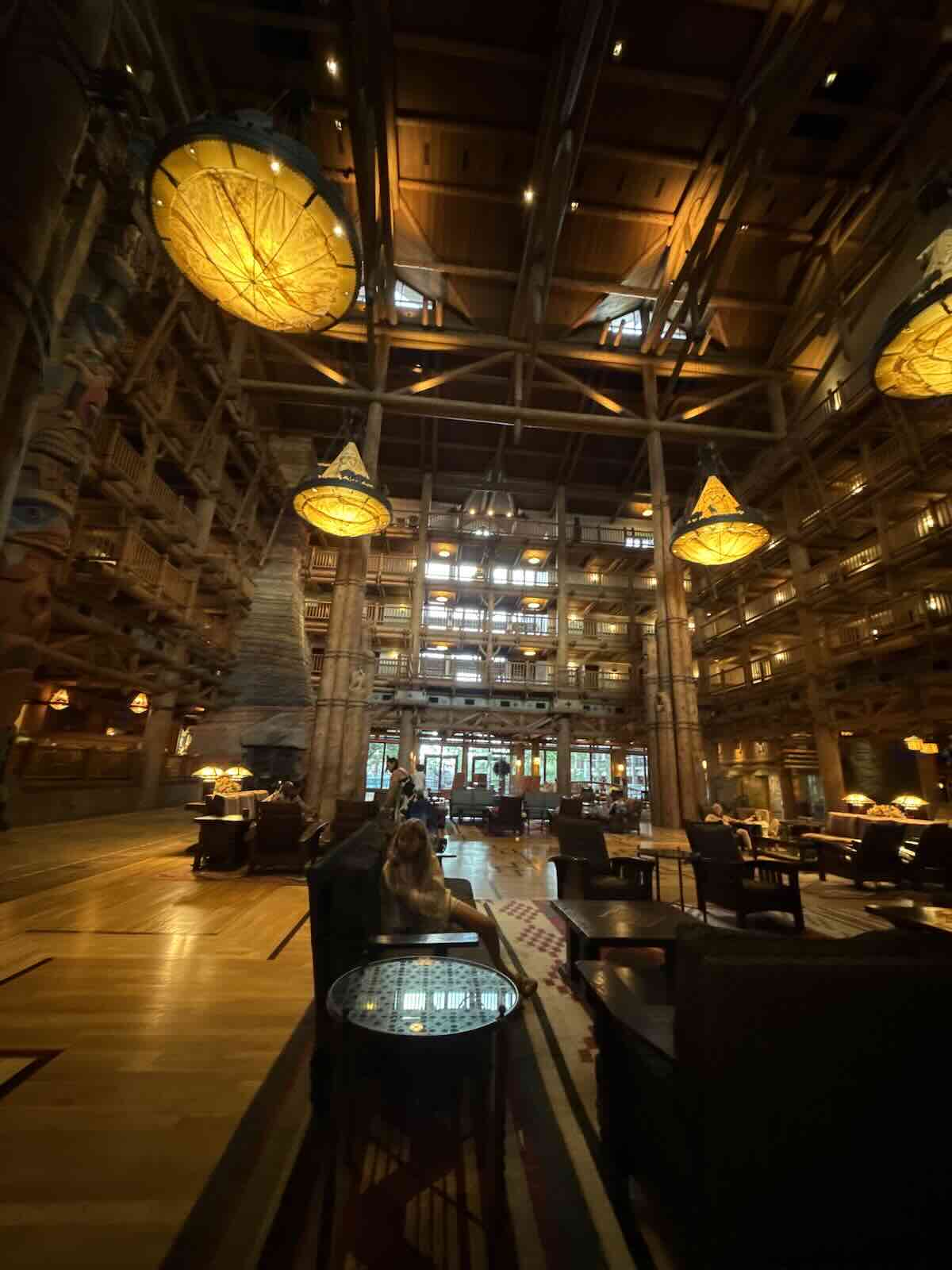 wilderness lodge lobby