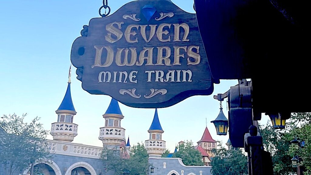 Hidden Seven Dwarfs Overlay at the Magic Kingdom
