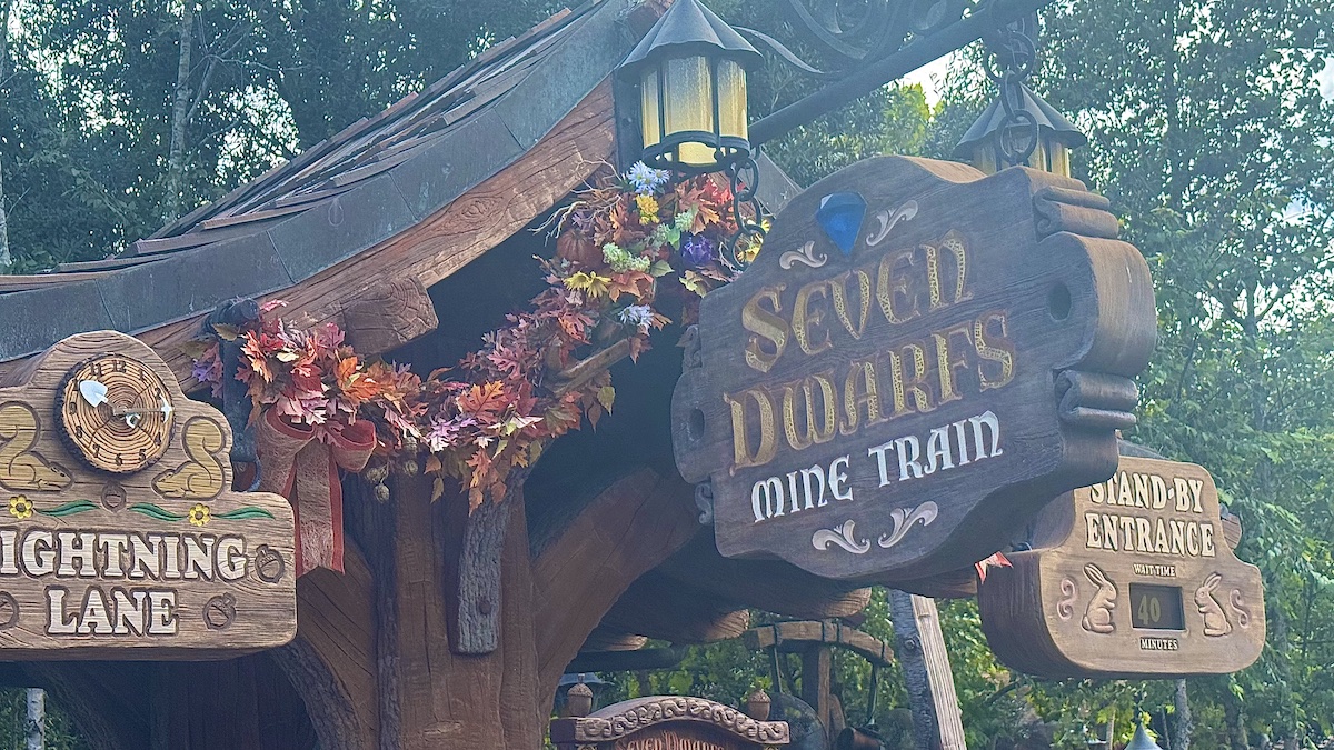 Creepy Surprise Aboard Seven Dwarfs Mine Train